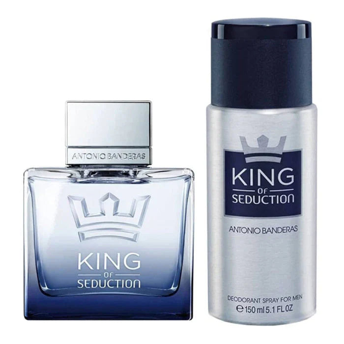 Antonio Banderas King Of Seduction For Men Set Edt 100Ml+Deo Spray 150Ml