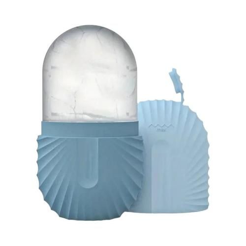 Silicone Ice Roller Facial Massage for Cryotherapy - Beauty Skin Care Massage for Collagen Regrowth & Skin Strengthening - Enhance Your Natural Glow/Reusable Facial Treatment to Tighten & Tone Skin & De-Puff The Eye Area