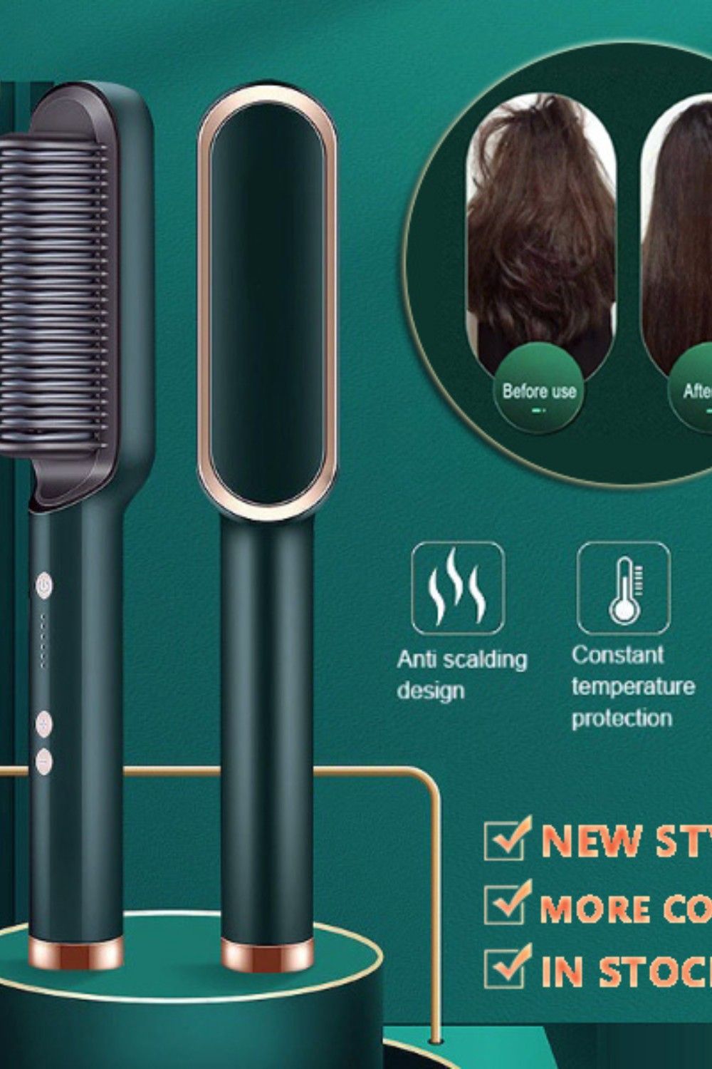 Electric Hair Straightening