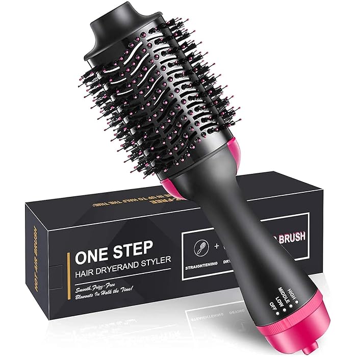 SP Dealz Hair Dryer Brush 3-in-1 Hot Air Brush Hair Brush
