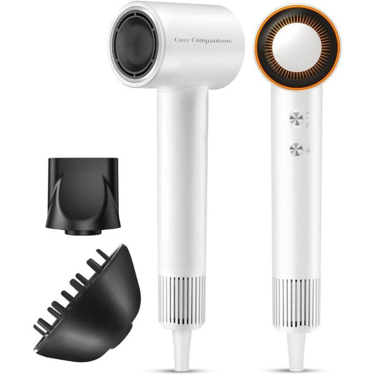 Professional Hair Dryer - 3000W Professional Ionic Stylish Hair Dryer with Over Heat Protection Nozzles,Powerful Blow Dryer for Fast Drying,Compact & Lightweight Travel Portable