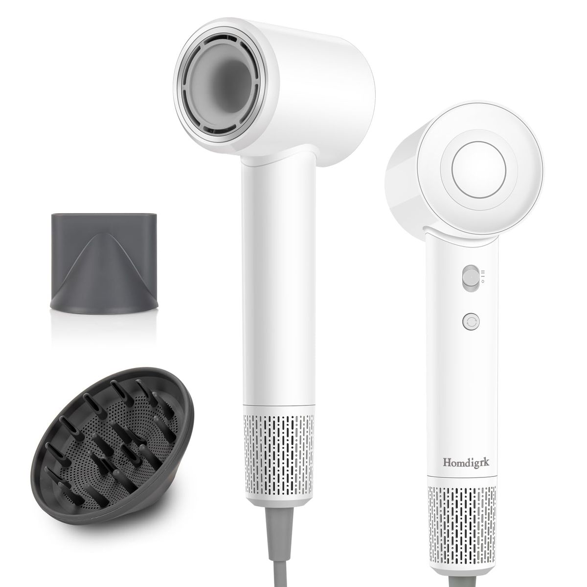 Professional Hair Dryer - 3000W Professional Ionic Stylish Hair Dryer with Over Heat Protection Nozzles,Powerful Blow Dryer for Fast Drying,Compact & Lightweight Travel Portable