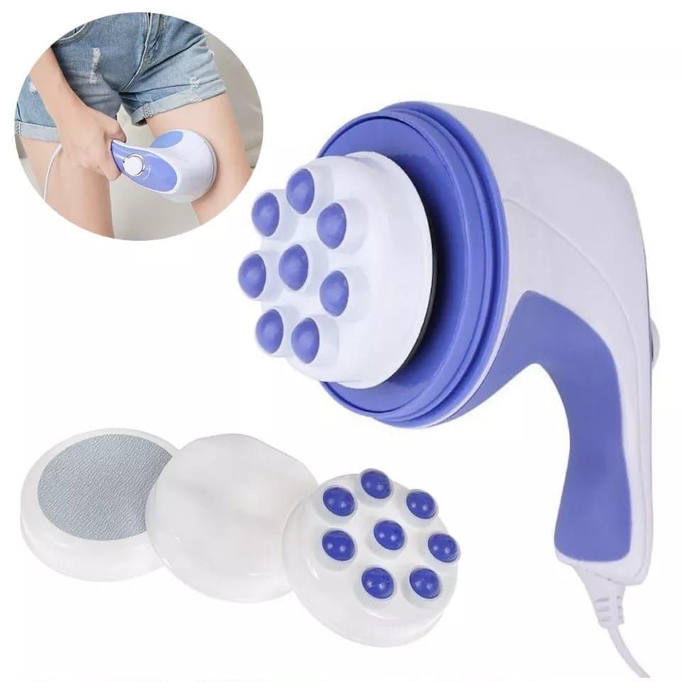 Genuine Body Massager Pain Relief Massage Machine Full Blood Circulation Portable Electric Handheld waistline neck shoulder arm hip thigh calf areas Body Massager Relax And Tone Full Body Stylish Relax Spin Tone Body Massager Very Powerful