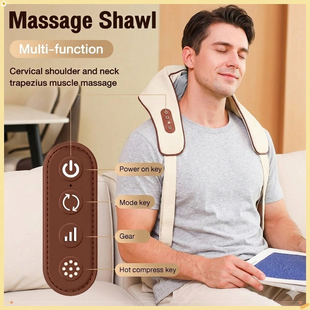 Smart Neck and Shoulder Massager | Pain Killer