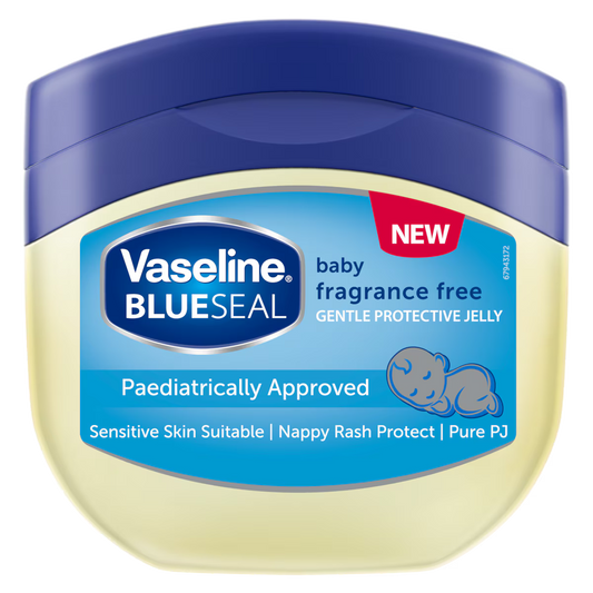 Vaseline -Blueseal Petroleum Jelly Baby Fragrance Free - 450Ml