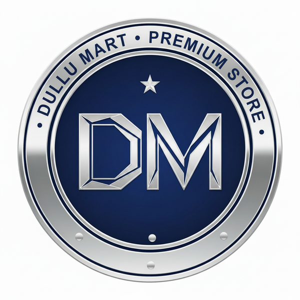 Dullu Mart Logo - Silver DM